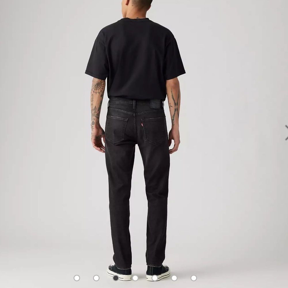 Men’s 511 Slim Fit Jeans in Frog Eye - Black - Picture 7 of 8